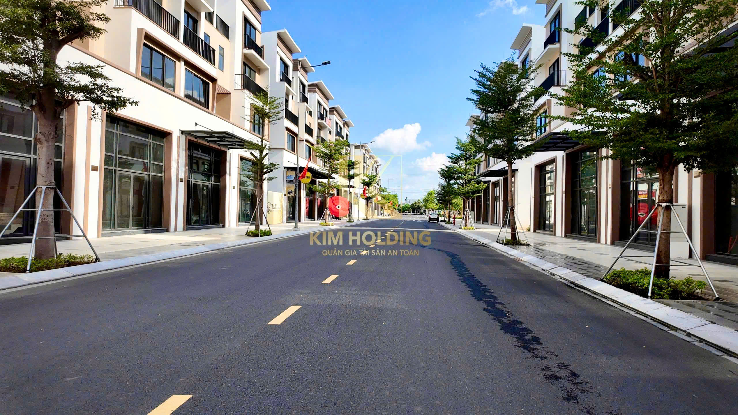 Trục Đường Thái Sơn 2 Khu Đô Thị T&T City Millennia Long Hậu