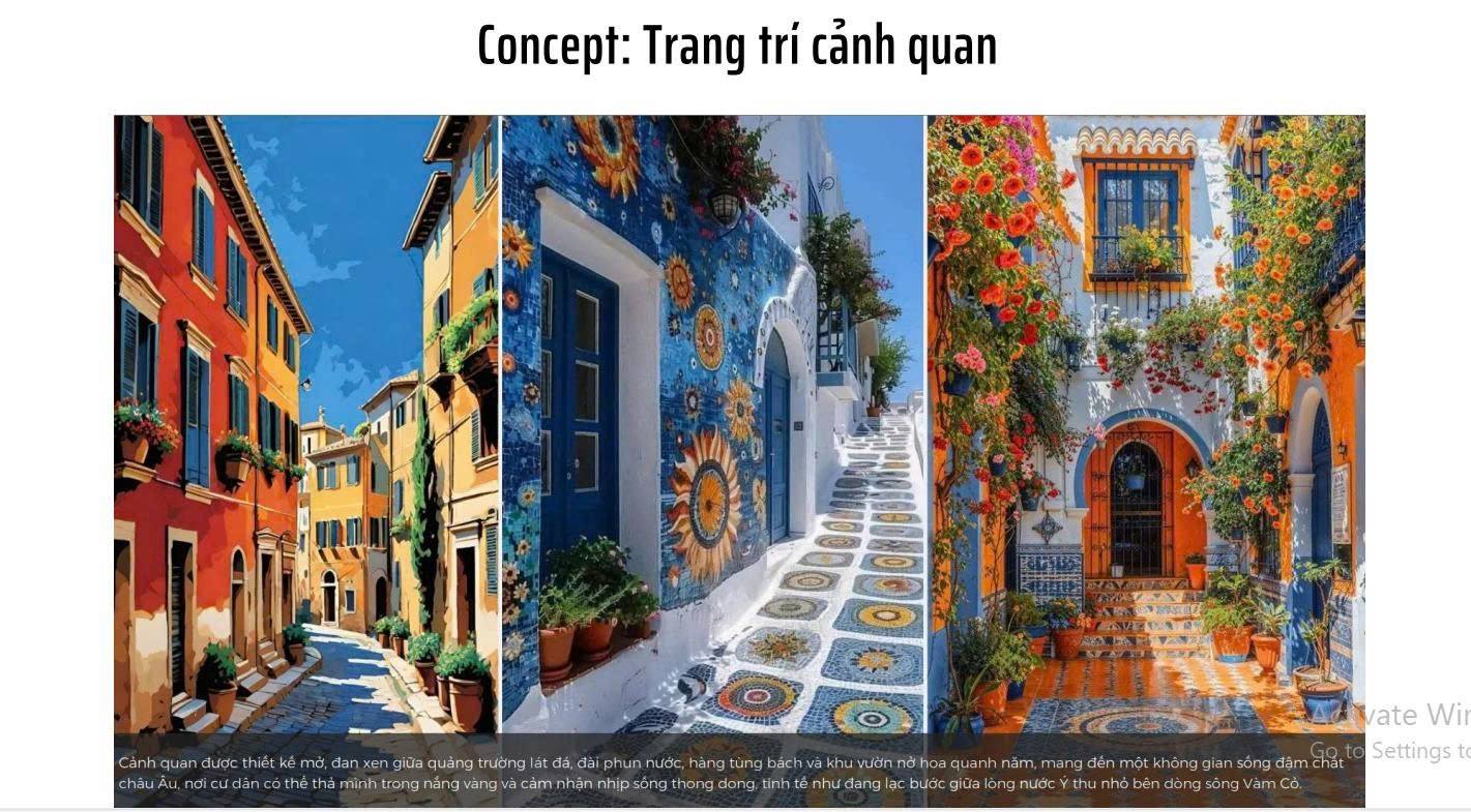 Concept Phố Đi Bộ Và Ẩm Thực Tại T&T City Millennia Long Hậu