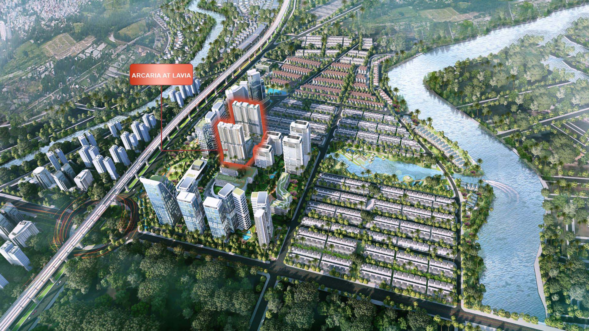 Mặt bằng Arcadia at Lavila