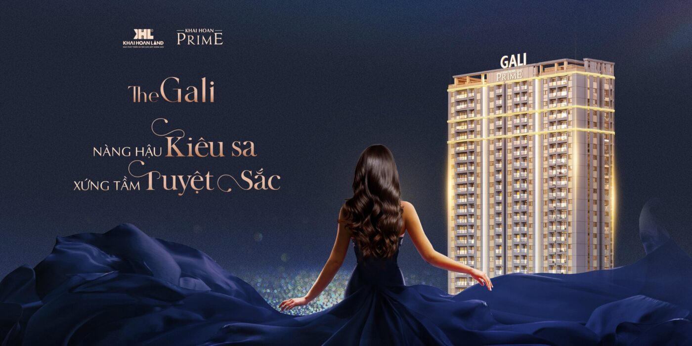Phối cảnh tháp The Gali - dự án Khải Hoàn Prime, Nhà Bè