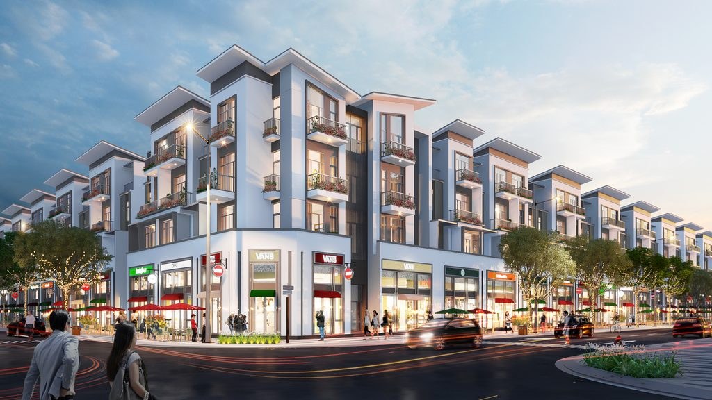 Shophouse mặt tiền tại đô thị T&T City Millennia