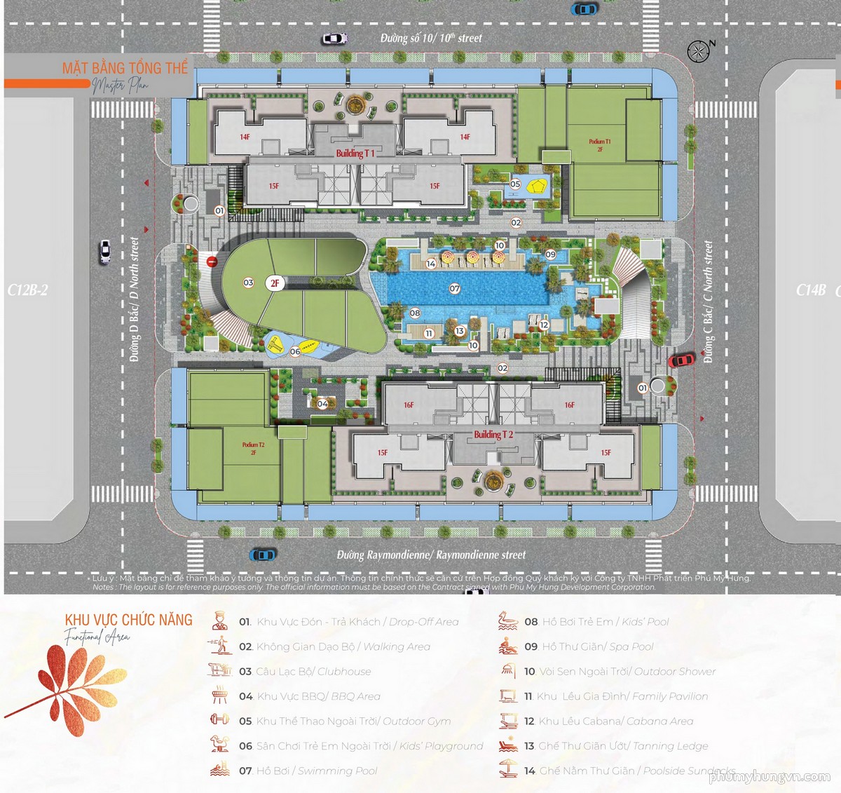 Mặt bằng Cardinal Court
