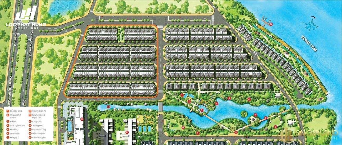 Mặt bằng Lavila Kiến Á