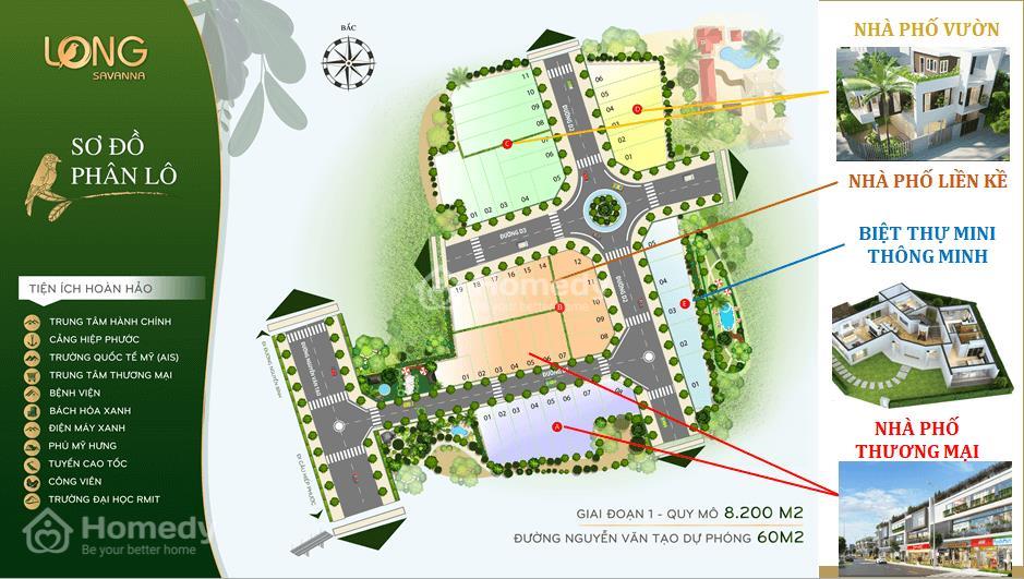 Mặt bằng Long Savanna