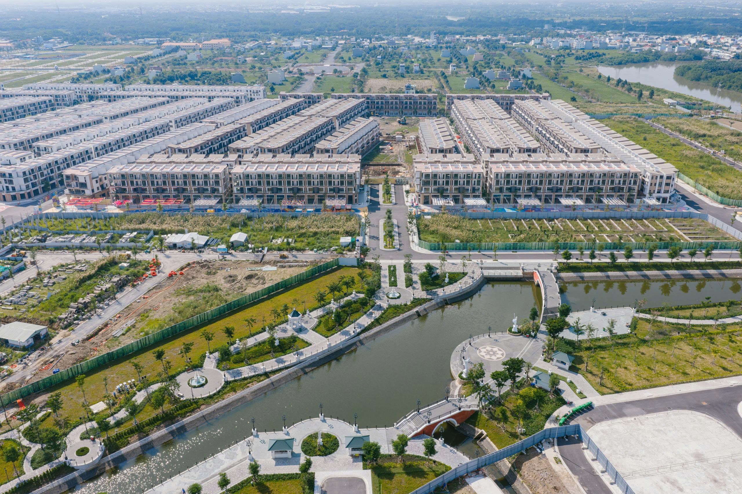 Điều gì đang được chờ đợi tại Kick Off T&T City Millennia? 5 Tiến độ thực tế T&T City Millennia đảo tiện ích II T&T Stella Wellness